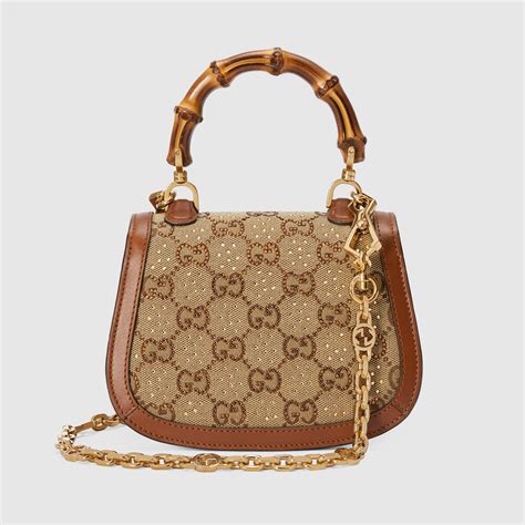 gucci bamboo klocka|gucci bamboo 1947 mini handle bag.